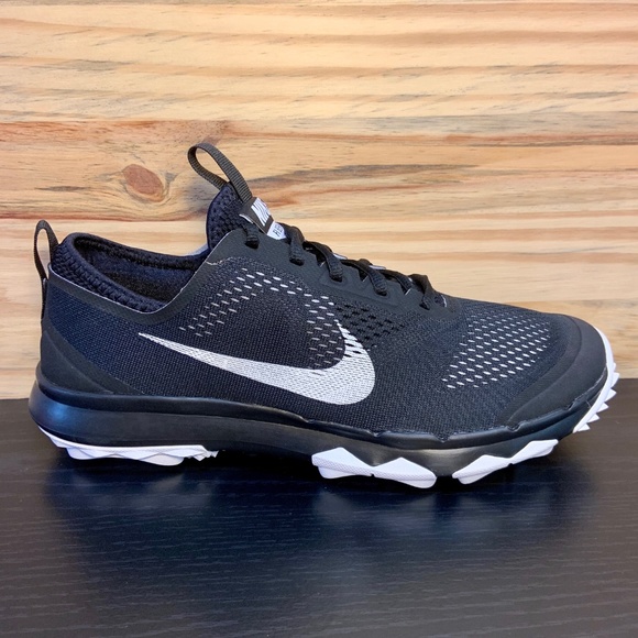 Nike FI Bermuda Spikeless Golf Shoes Wide Black - Picture 2 of 7